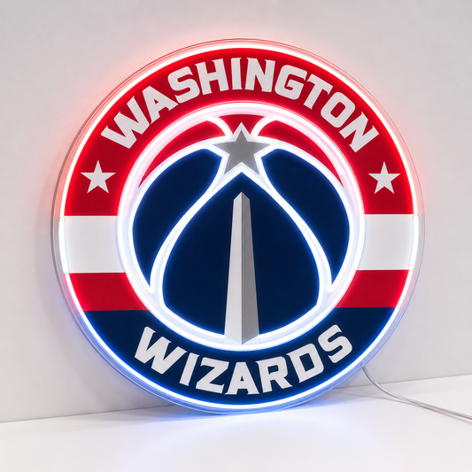 Washington Wizards LED Neon Sign