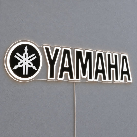 Yamaha (Black) LED Neon Sign product photo 1