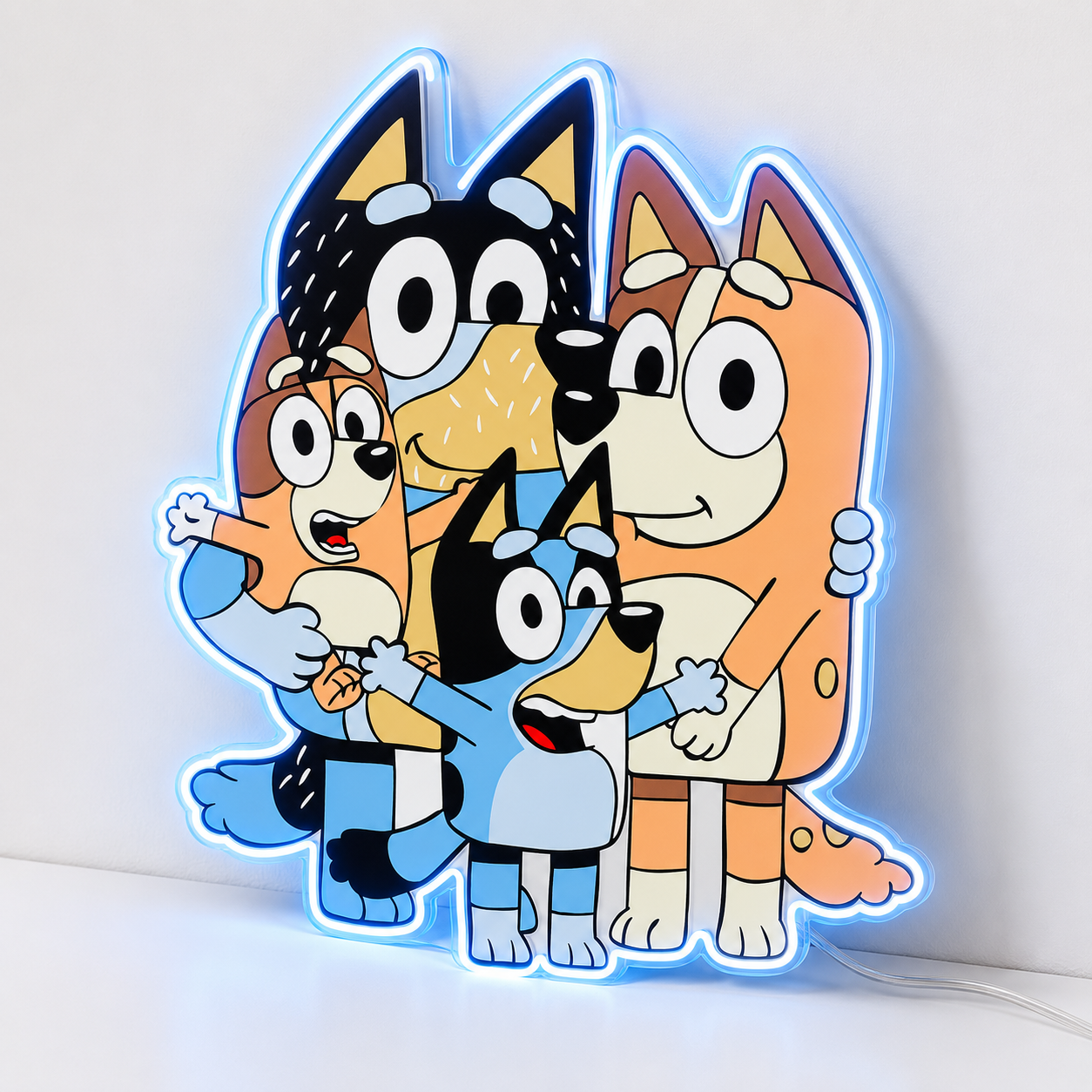 Bluey (Blue) LED Neon Sign