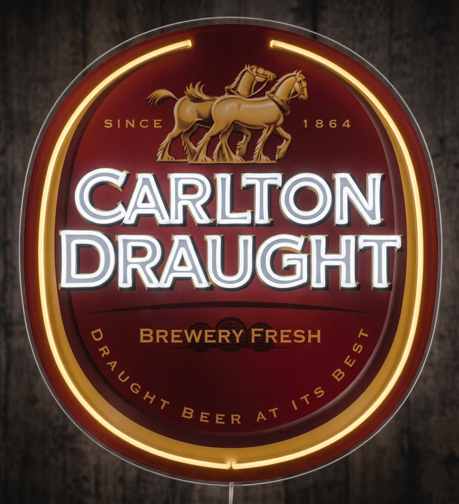 Carlton Draught Inspired LED Neon Sign - Neon Lanes
