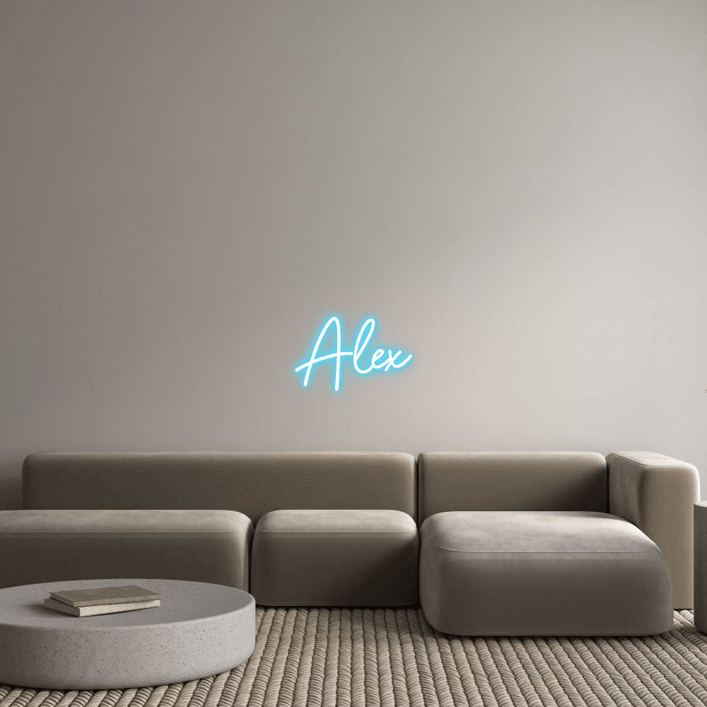 Custom Design: Alex - Neon Lanes