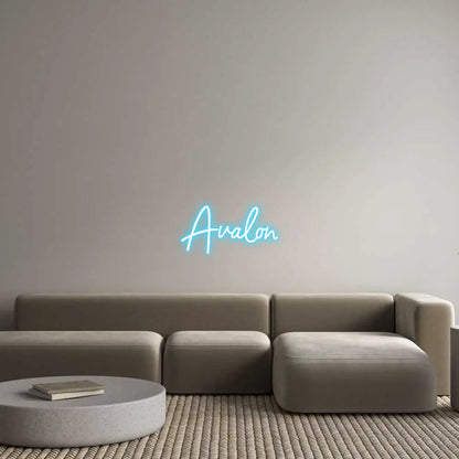 Custom Design: Avalon + battery - Neon Lanes