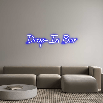 Custom Design: Drop - In Bar - Neon Lanes
