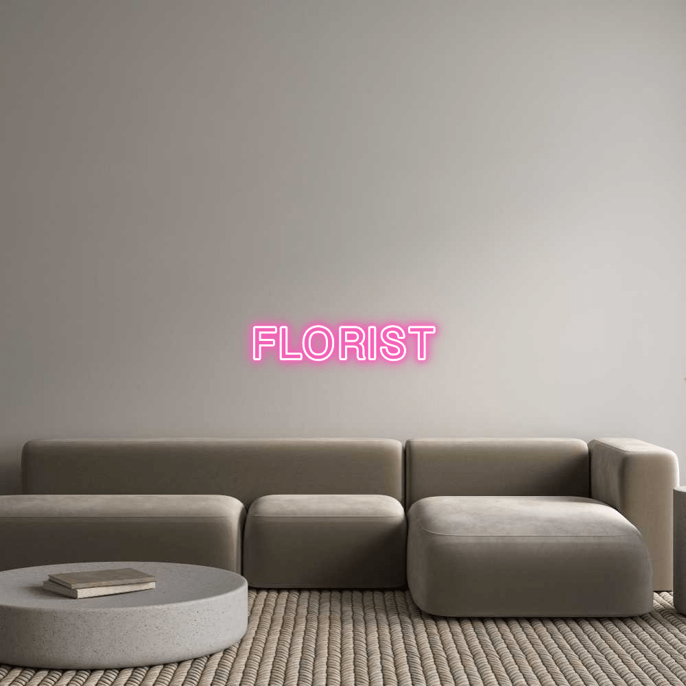 Custom Design: FLORIST - Neon Lanes