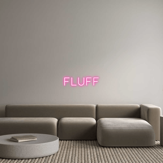 Custom Design: Fluff - Neon Lanes