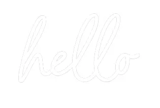 Custom Design: hello - Neon Lanes