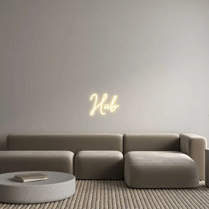 Custom Design: Hub - Neon Lanes