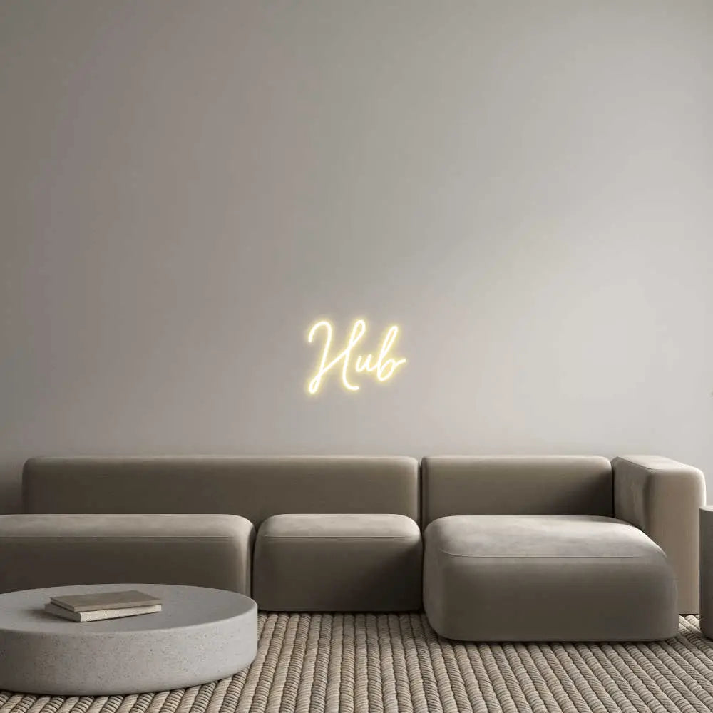 Custom Design: Hub - Neon Lanes