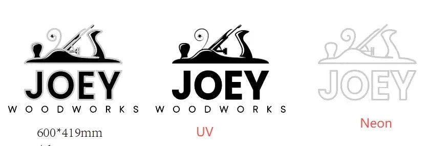 Custom Design: Joey Woodworks - Neon Lanes