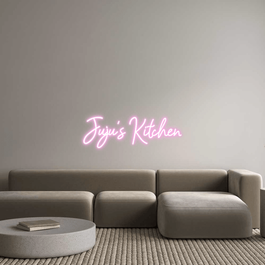 Custom Design: Juju's Kitchen - Neon Lanes