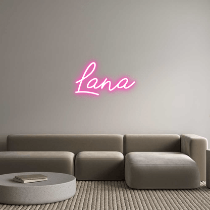 Custom Design: Lana - Neon Lanes