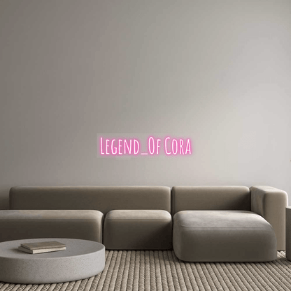 Custom Design: Legend_Of Cora - Neon Lanes