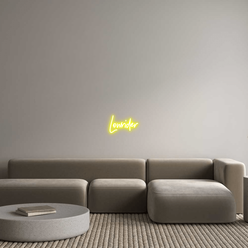 Custom Design: Lowrider - Neon Lanes