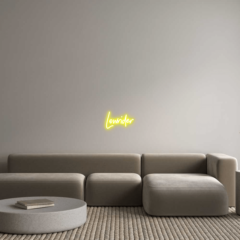Custom Design: Lowrider - Neon Lanes