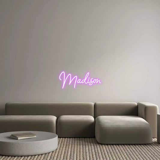 Custom Design: Madison - Neon Lanes
