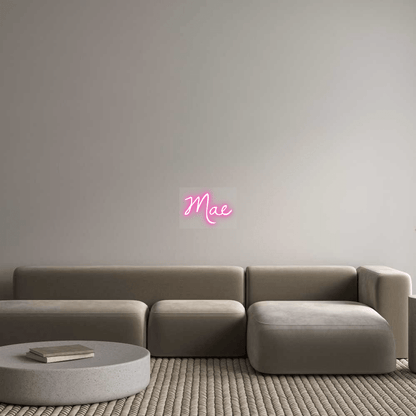Custom Design: Mae - Neon Lanes