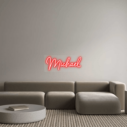 Custom Design: Michael - Neon Lanes