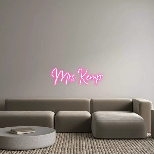 Custom Design: Mrs Kemp - Neon Lanes