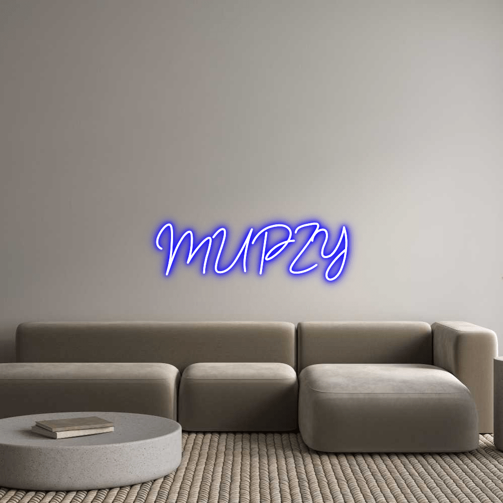 Custom Design: MUPZY - Neon Lanes