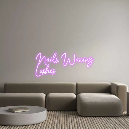 Custom Design: Nails, Waxing L... - Neon Lanes