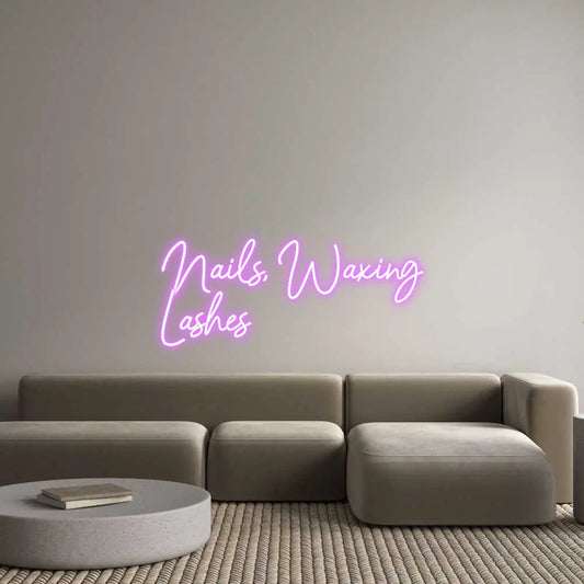 Custom Design: Nails, Waxing L... - Neon Lanes