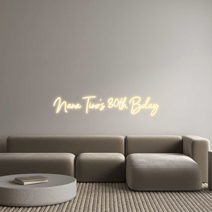 Custom Design: Nana Tino’s 80t... - Neon Lanes