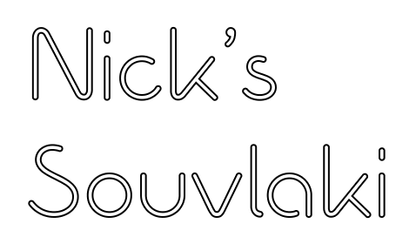 Custom Design: Nick’s Souvlaki - Neon Lanes