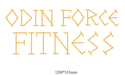 Custom design: Odin Force Fitness - Neon Lanes
