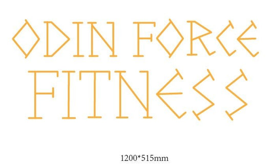 Custom design: Odin Force Fitness - Neon Lanes