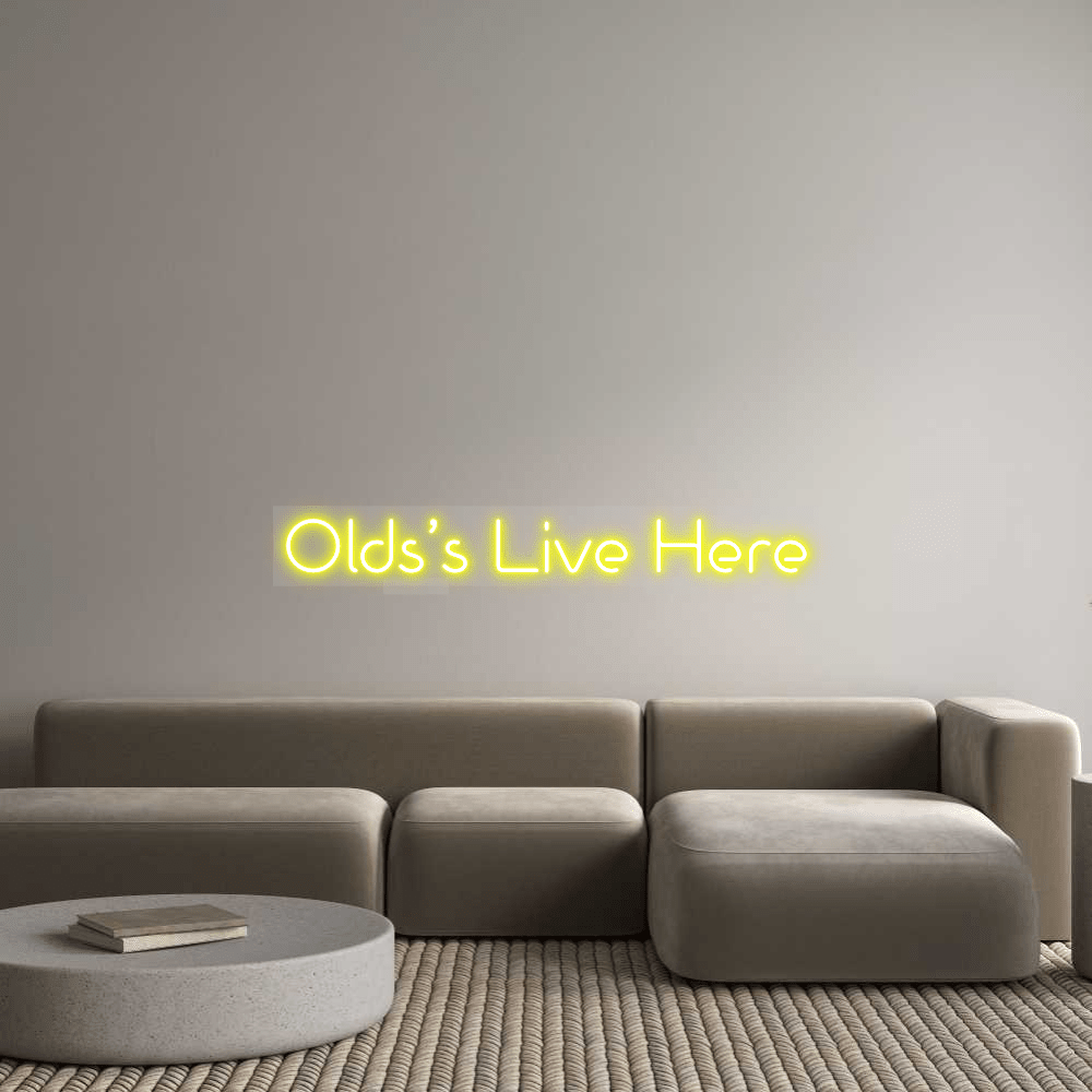 Custom Design: Olds’s Live Her... - Neon Lanes