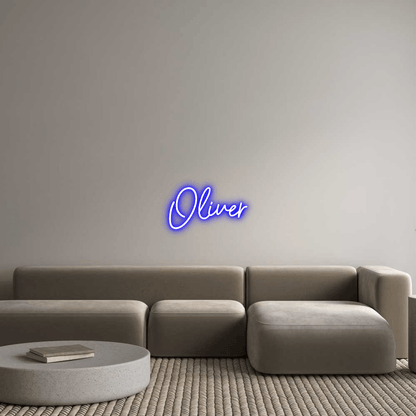 Custom Design: Oliver - Neon Lanes