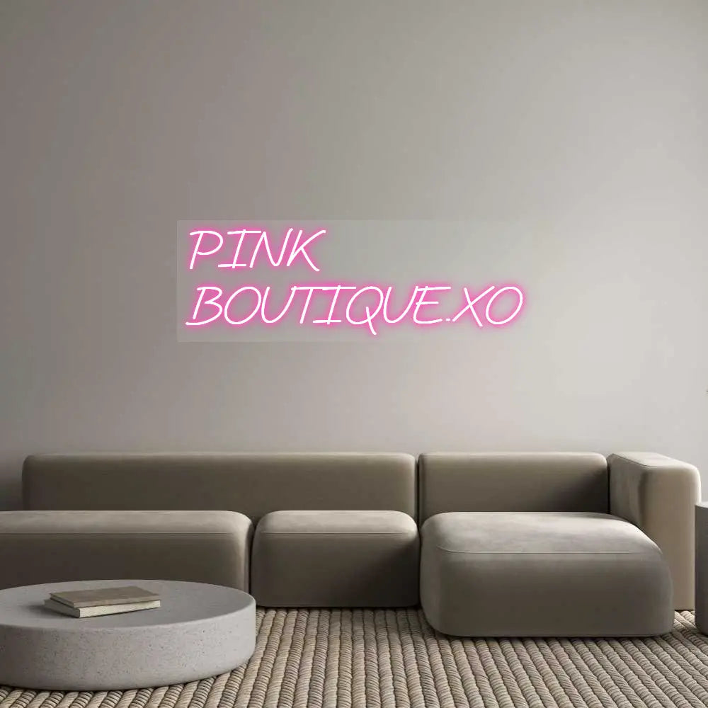 Custom Design: PINK BOUTIQUE.X... - Neon Lanes