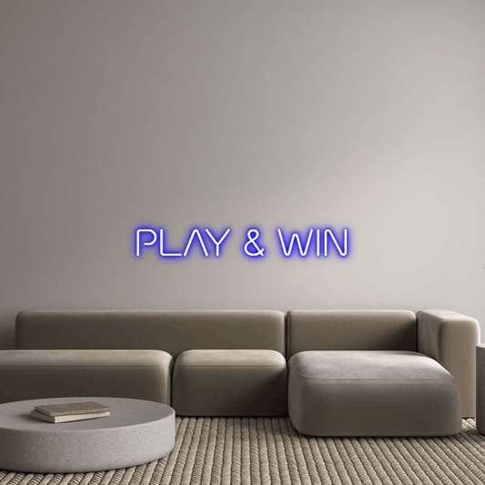 Custom Design: PLAY & WIN - Neon Lanes