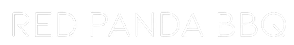 Custom Design: Red Panda BBQ - Neon Lanes