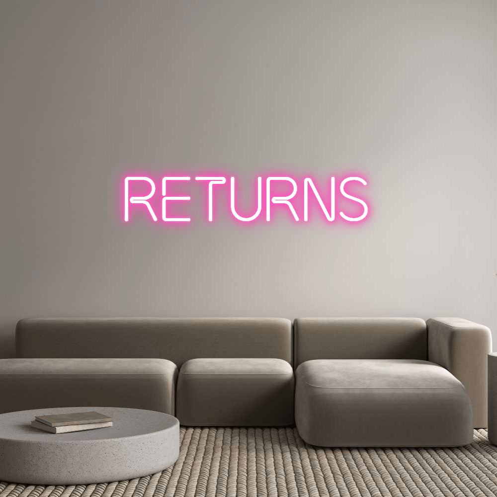 Custom Design: returns - Neon Lanes