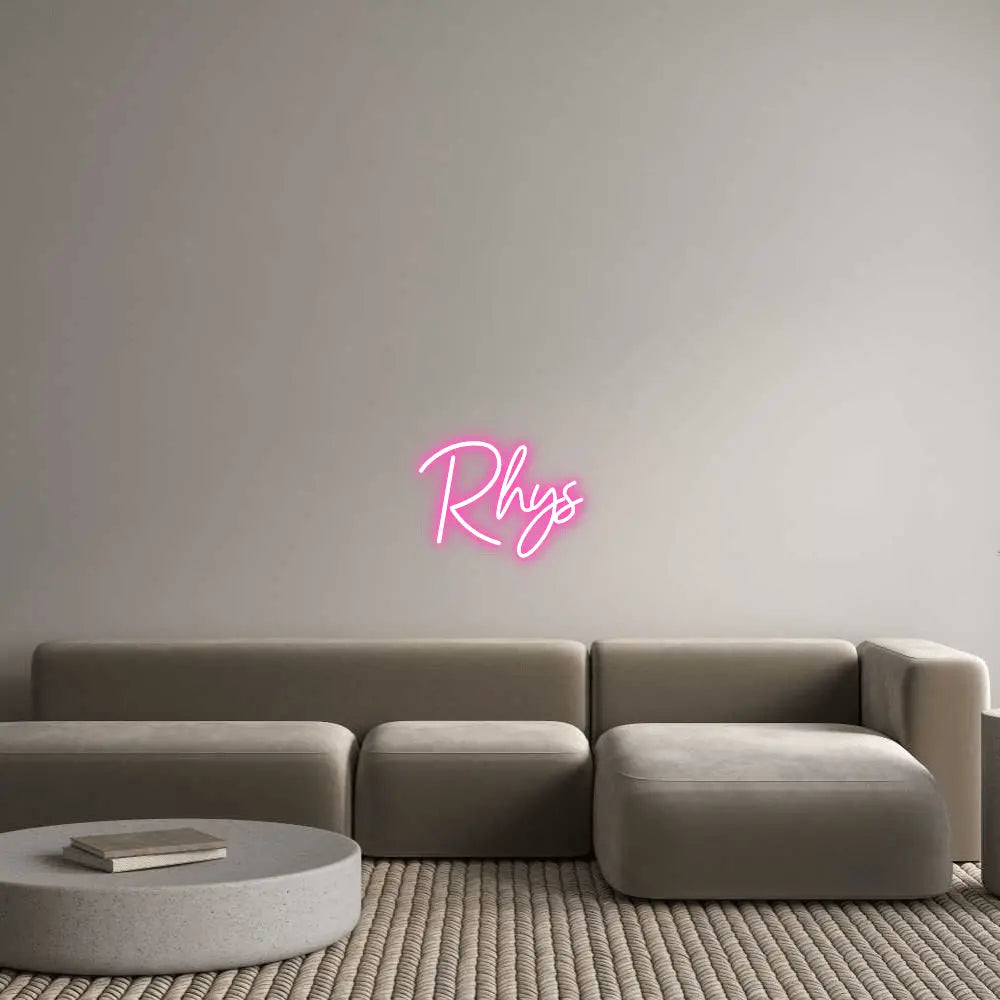 Custom Design: Rhys - Neon Lanes