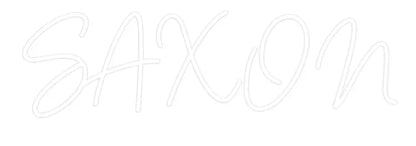 Custom Design: SAXON - Neon Lanes