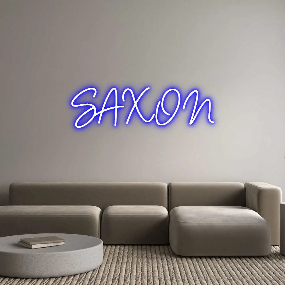 Custom Design: SAXON - Neon Lanes