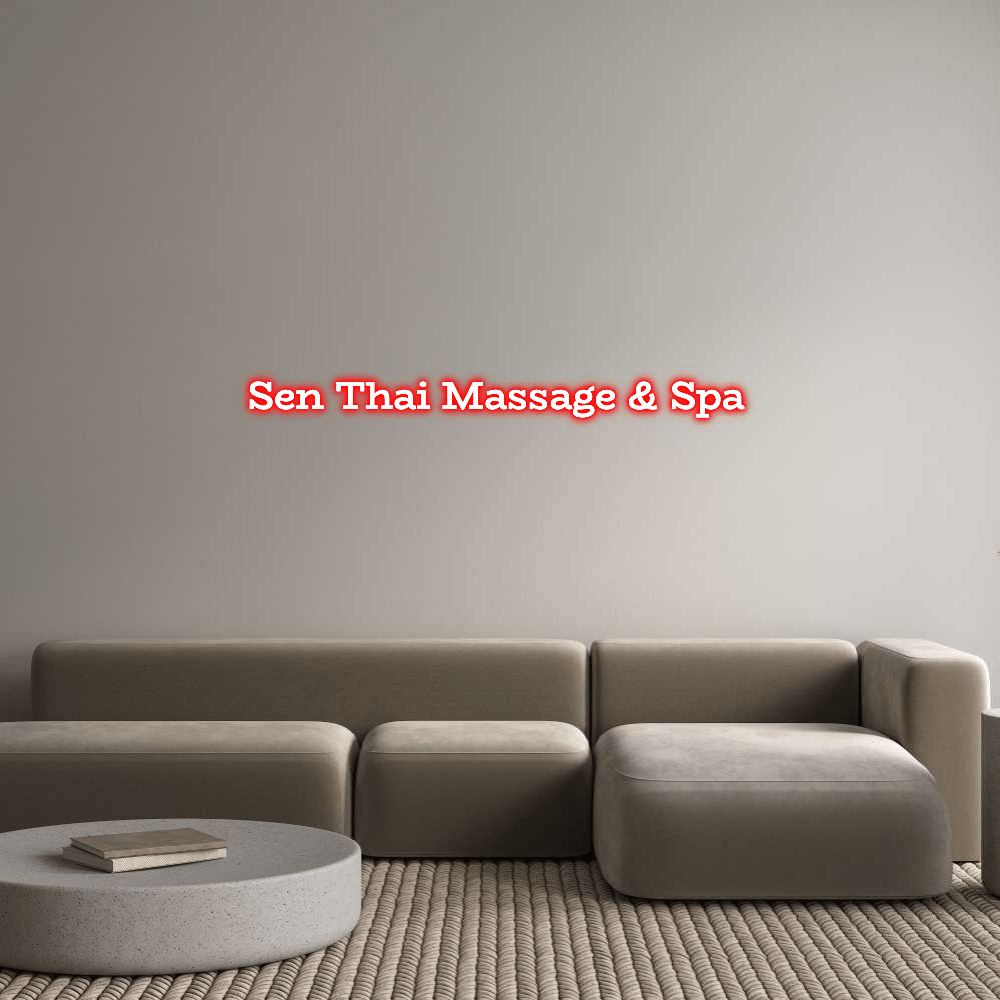 Custom Design: Sen Thai Massag... - Neon Lanes