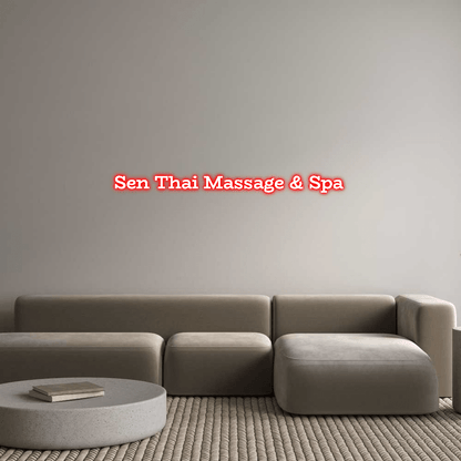 Custom Design: Sen Thai Massag... - Neon Lanes