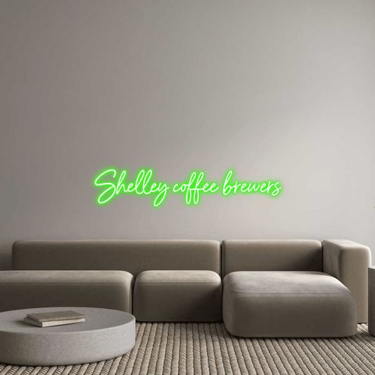Custom Design: Shelley coffee... - Neon Lanes