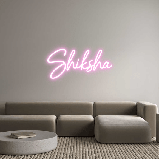 Custom Design: Shiksha - Neon Lanes