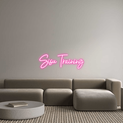 Custom Design: Sisu Training - Neon Lanes