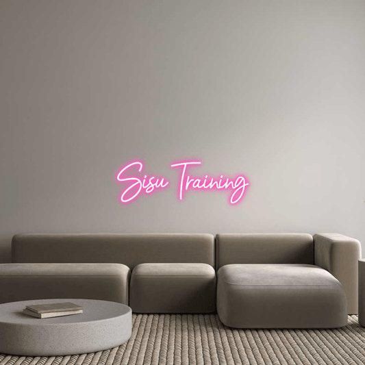 Custom Design: Sisu Training - Neon Lanes