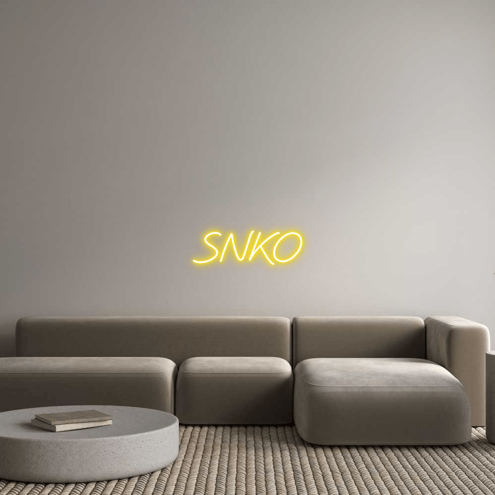 Custom Design: SNKO - Neon Lanes