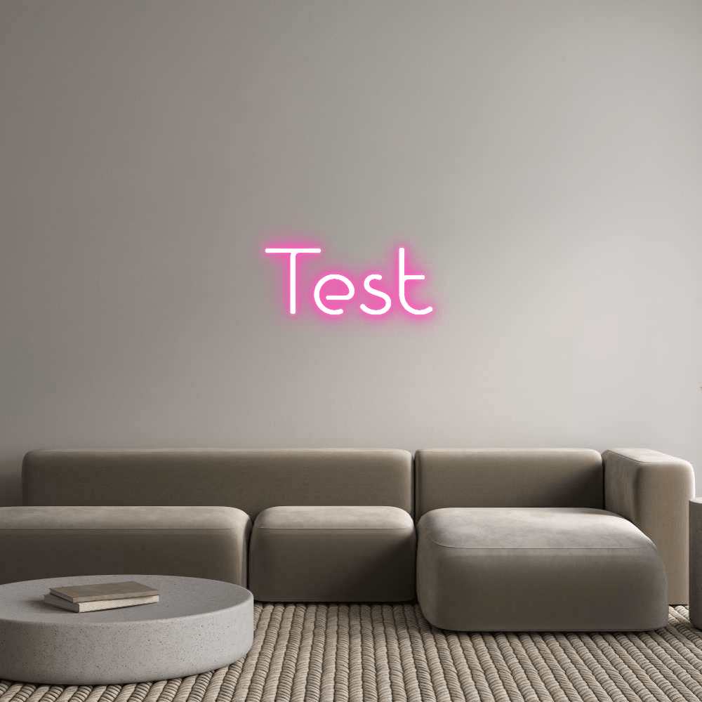 Custom Design: Test - Neon Lanes