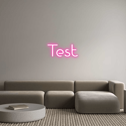 Custom Design: Test - Neon Lanes