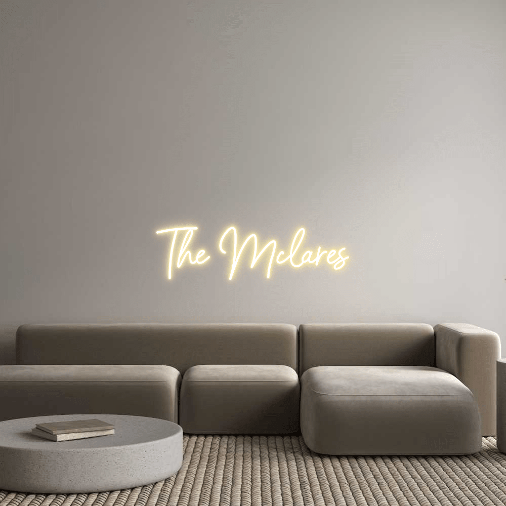 Custom Design: The Mclares - Neon Lanes