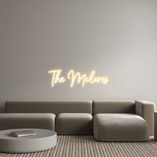 Custom Design: The Mclares - Neon Lanes