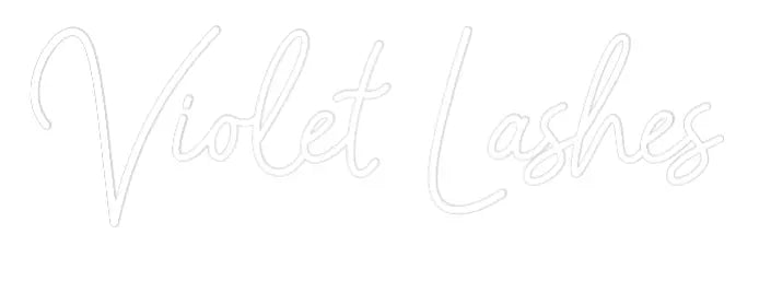 Custom Design: Violet Lashes - Neon Lanes
